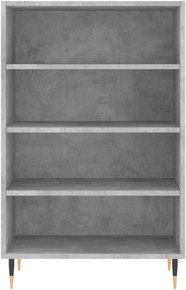 Komoda, betono pilkos spalvos, 57x35x90cm, apdirbta mediena