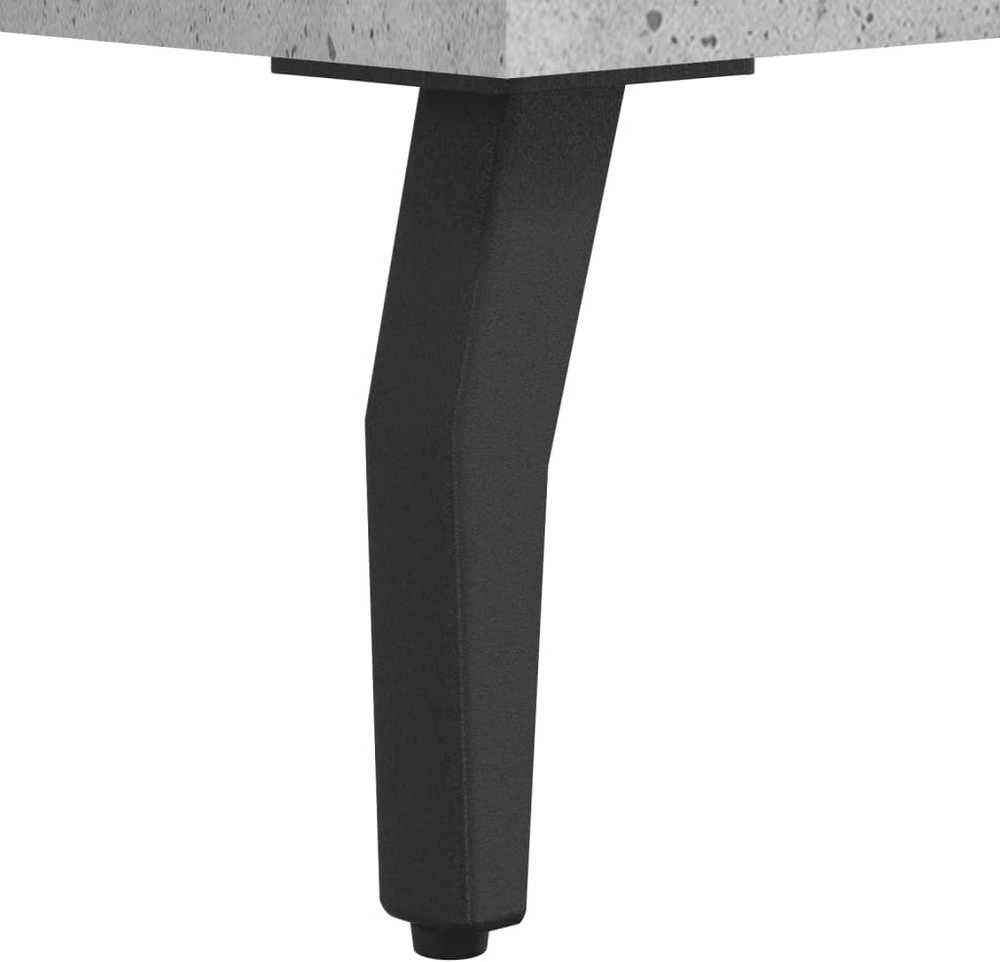 Komoda, betono pilkos spalvos, 69,5x34x180cm, apdirbta mediena