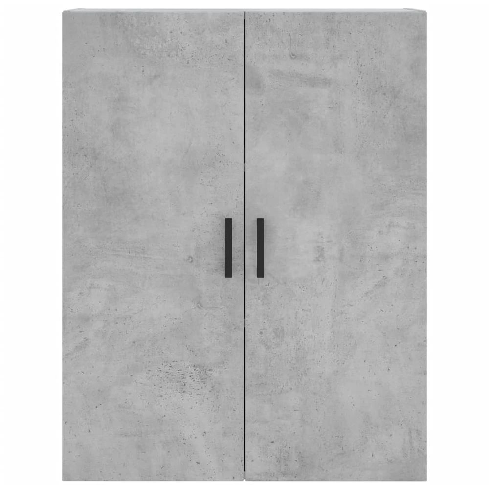 Komoda, betono pilkos spalvos, 69,5x34x180cm, apdirbta mediena