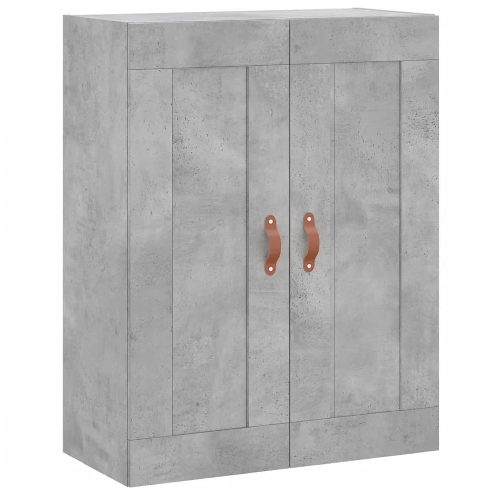 Komoda, betono pilkos spalvos, 69,5x34x180cm, apdirbta mediena