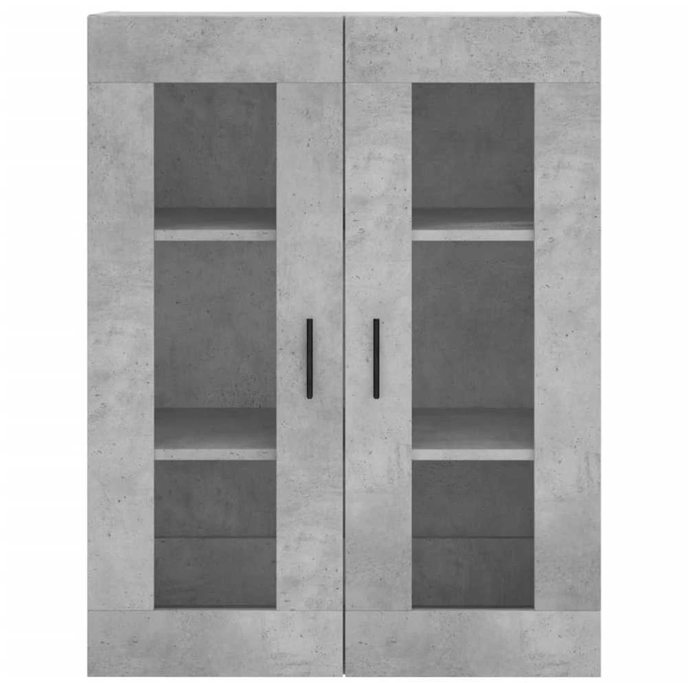 Komoda, betono pilkos spalvos, 69,5x34x180cm, apdirbta mediena