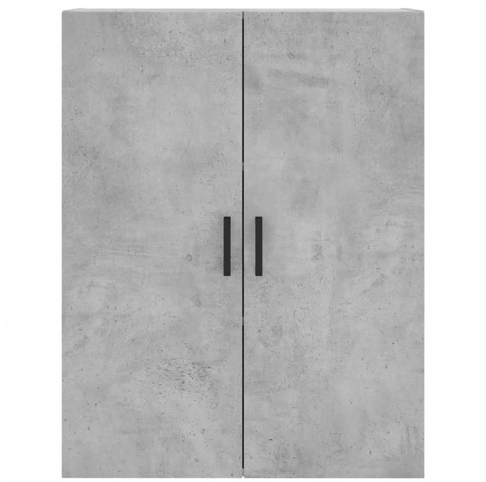 Komoda, betono pilkos spalvos, 69,5x34x180cm, apdirbta mediena