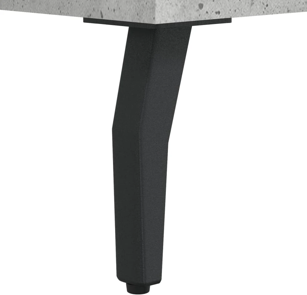 Komoda, betono pilkos spalvos, 69,5x34x180cm, apdirbta mediena