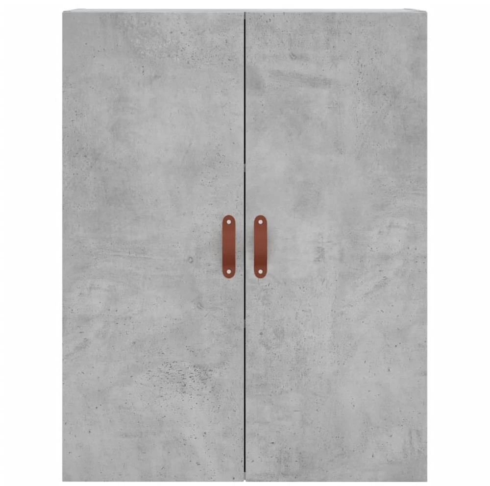 Komoda, betono pilkos spalvos, 69,5x34x180cm, apdirbta mediena