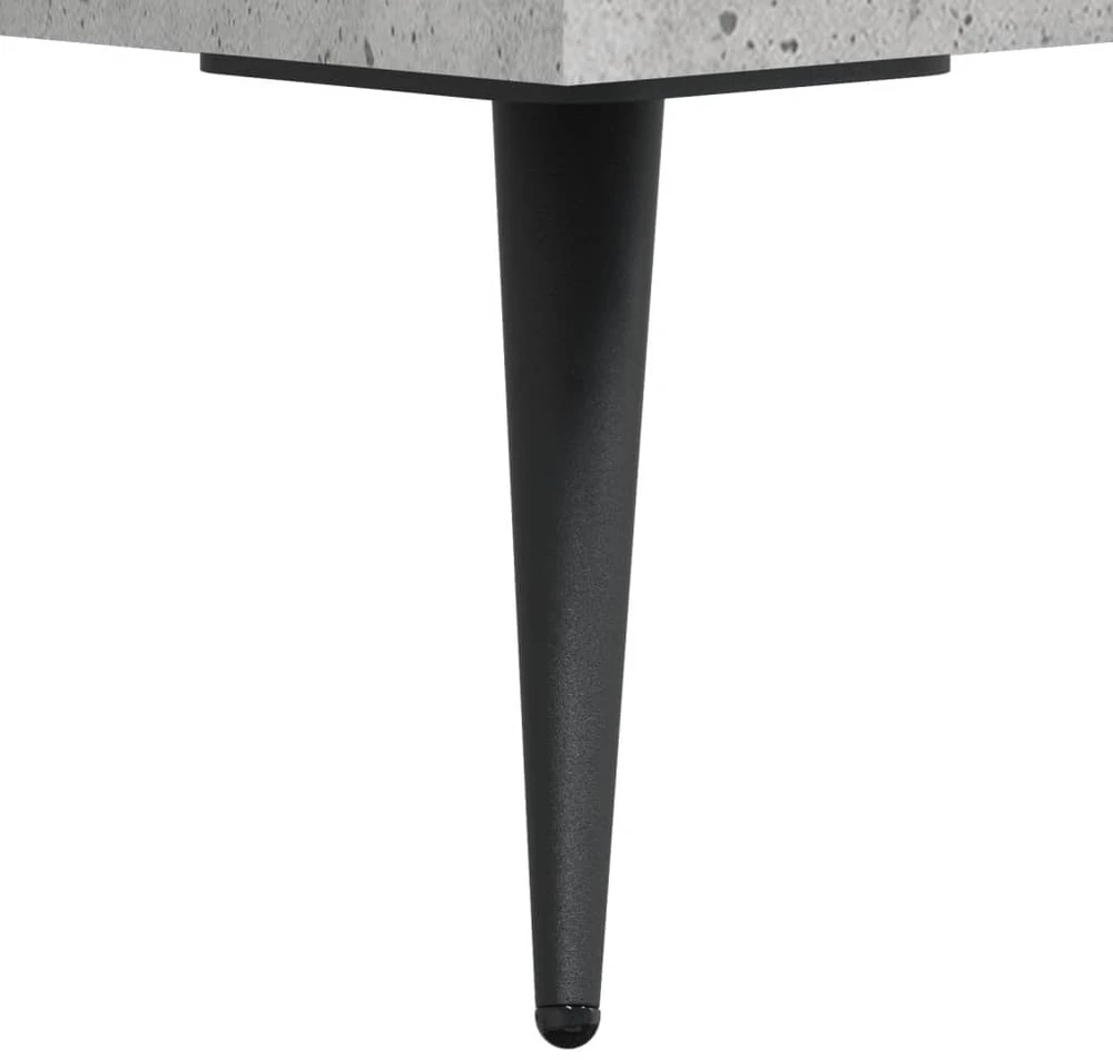 Komoda, betono pilkos spalvos, 69,5x34x180cm, apdirbta mediena