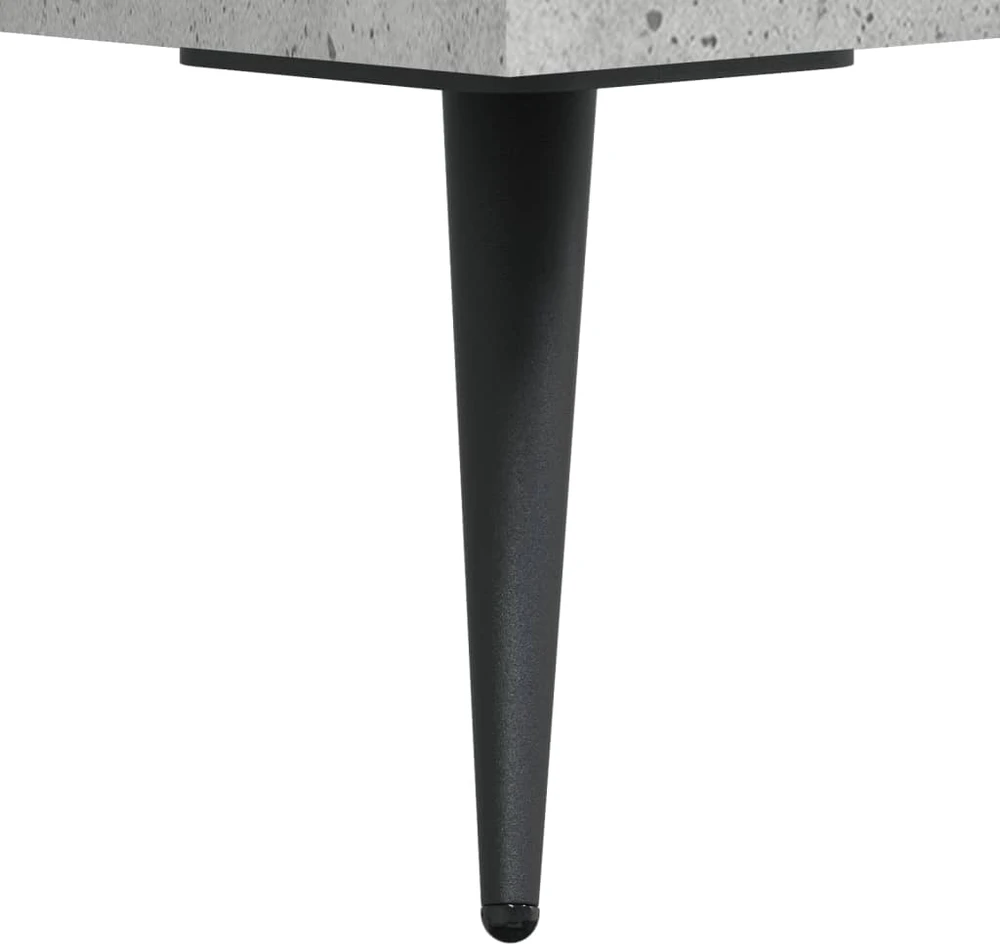 Komoda, betono pilkos spalvos, 69,5x34x180cm, apdirbta mediena