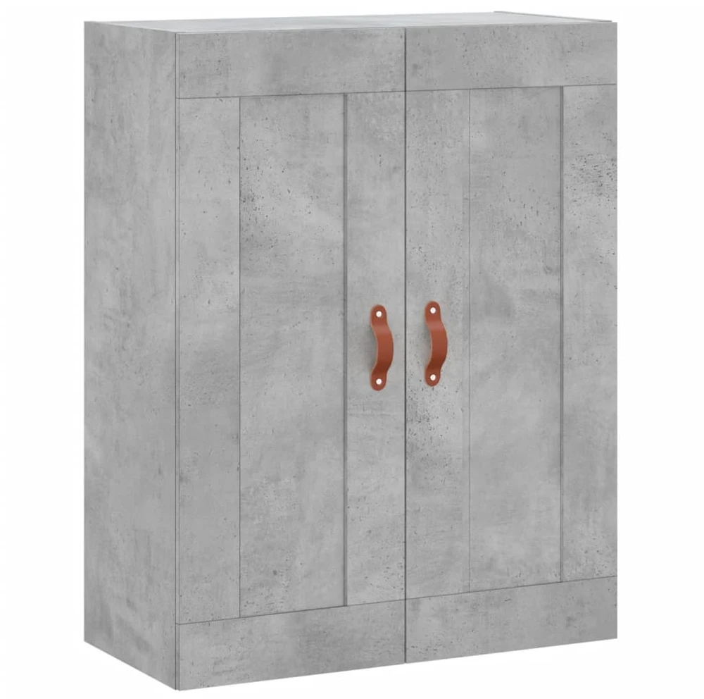 Komoda, betono pilkos spalvos, 69,5x34x180cm, apdirbta mediena