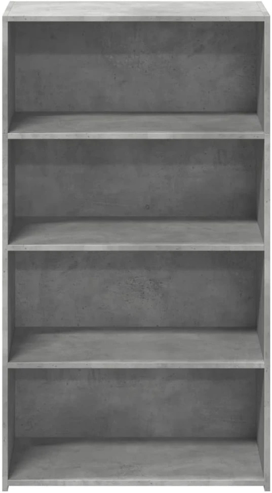 Komoda, betono pilkos spalvos, 70x41x124cm, apdirbta mediena