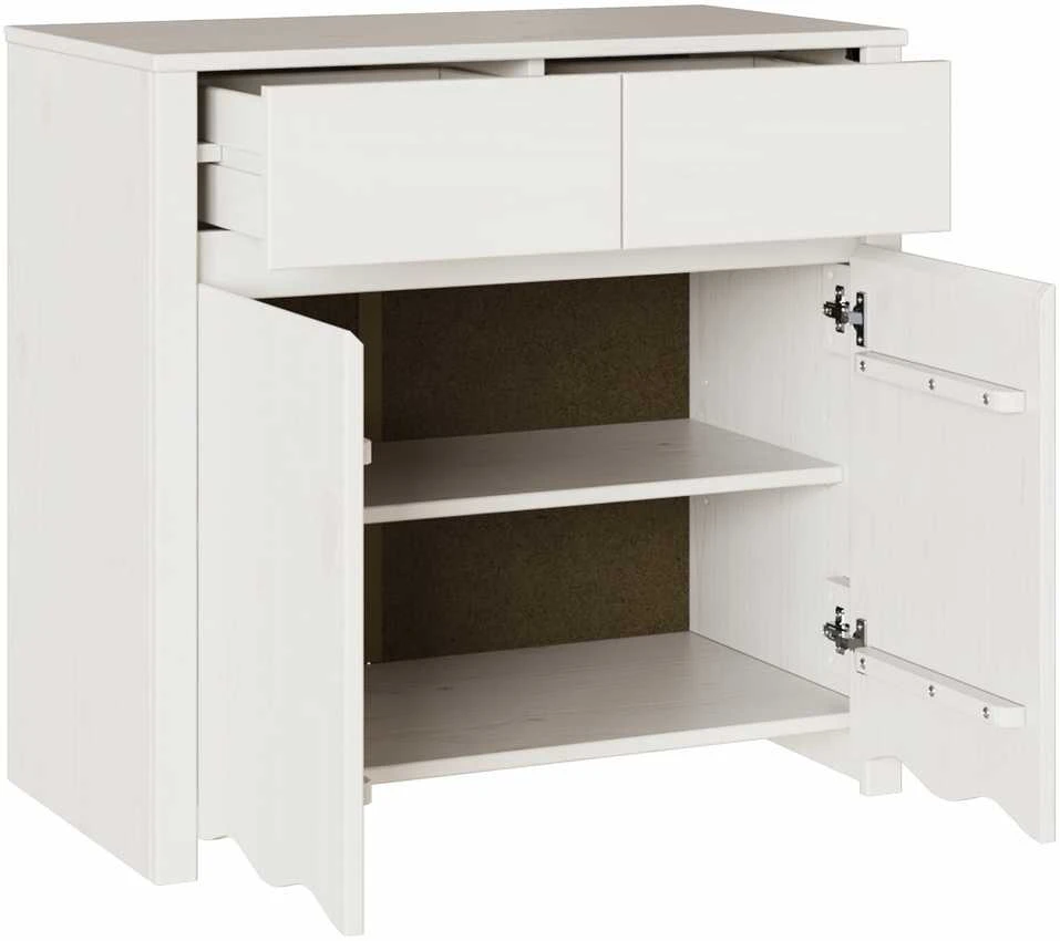 Kabalas Drammen Balta 79 x 43 x 75.5 cm Pušies medienos masyvas