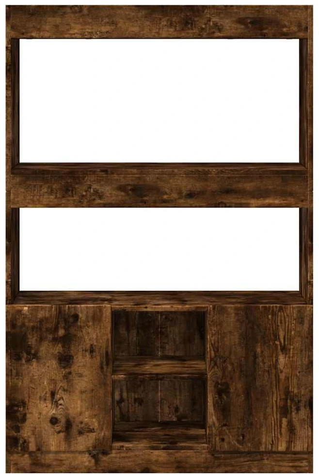 Komoda, dūminės ąžuolo, 92x33x140cm, apdirbta mediena