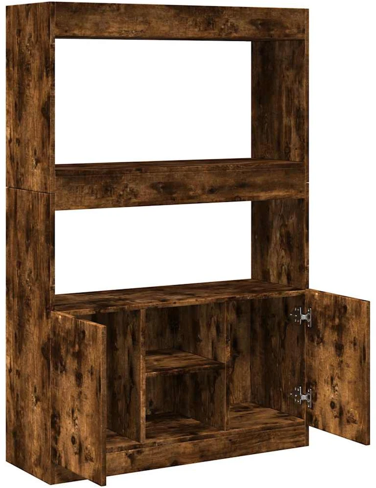 Komoda, dūminės ąžuolo, 92x33x140cm, apdirbta mediena