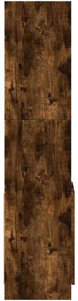 Komoda, dūminės ąžuolo, 92x33x140cm, apdirbta mediena