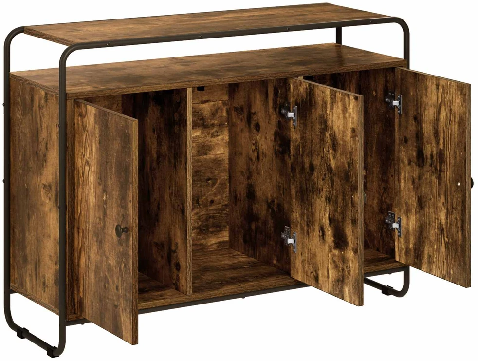 Komoda Dūminio ąžuolo 102 x 35 x 75 cm Apdirbta mediena