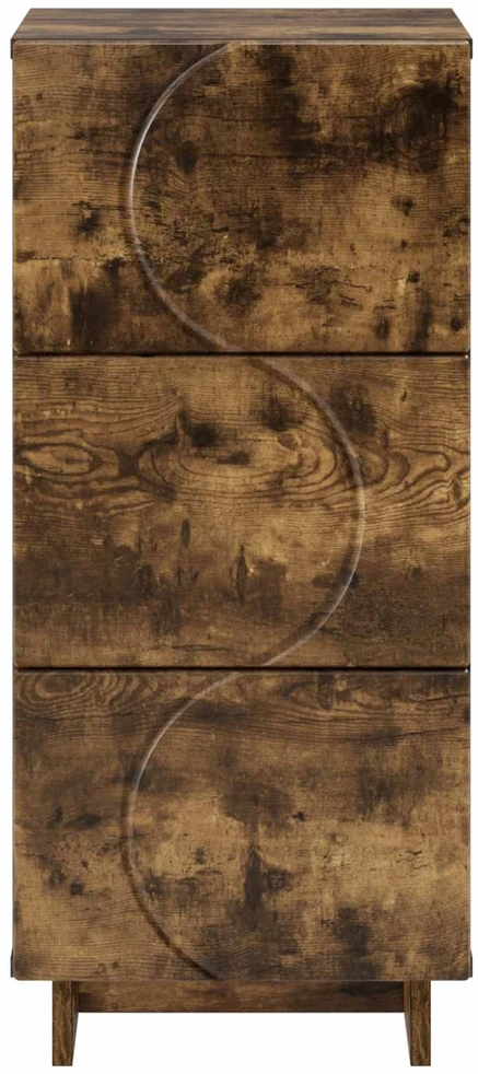 Komoda Dūminio ąžuolo 33,5 x 34,5 x 75 cm Apdirbta mediena