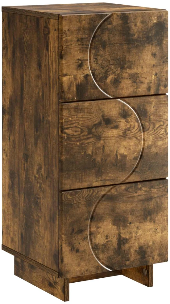 Komoda Dūminio ąžuolo 33,5 x 34,5 x 75 cm Apdirbta mediena