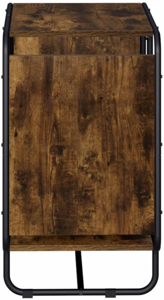 Komoda Dūminio ąžuolo 60 x 37,5 x 64,5 cm Apdorota mediena
