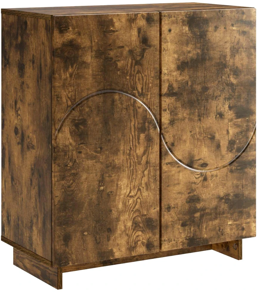 Komoda Dūminio ąžuolo 67 x 34.5 x 75 cm Apdorota mediena