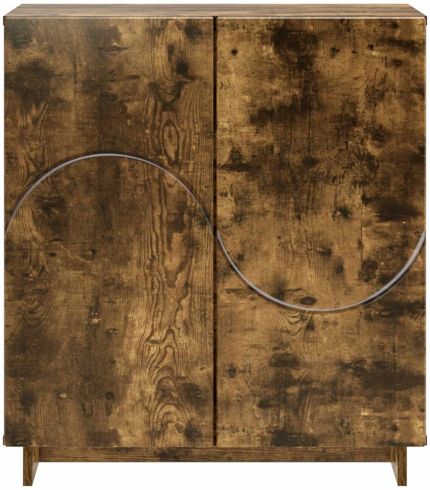 Komoda Dūminio ąžuolo 67 x 34.5 x 75 cm Apdorota mediena