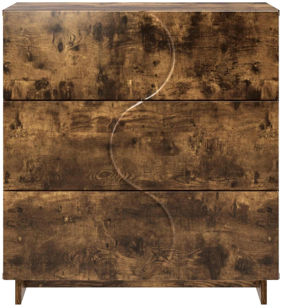 Komoda Dūminio ąžuolo 70 x 38 x 75 cm Apdirbta mediena