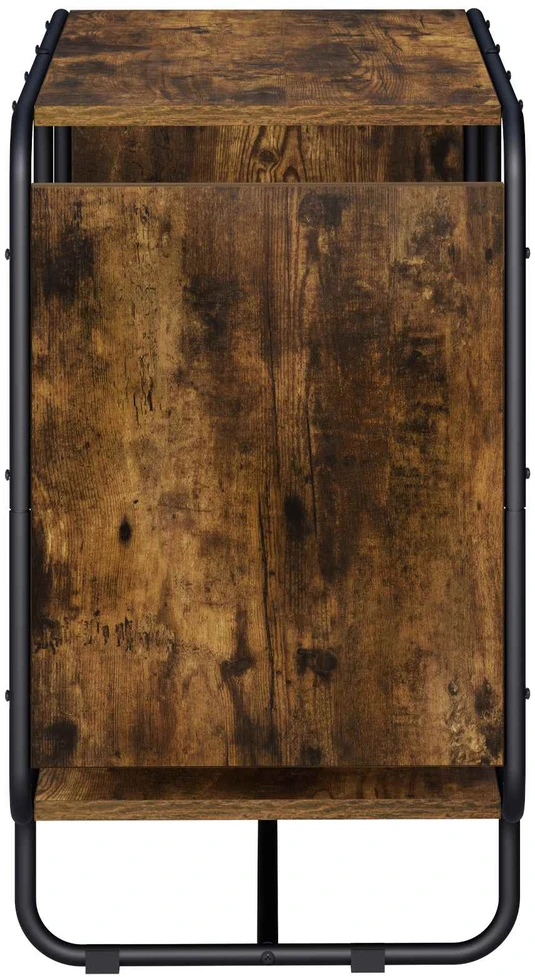 Komoda Dūminio ąžuolo 80 x 37,5 x 64,5 cm Apdorota mediena