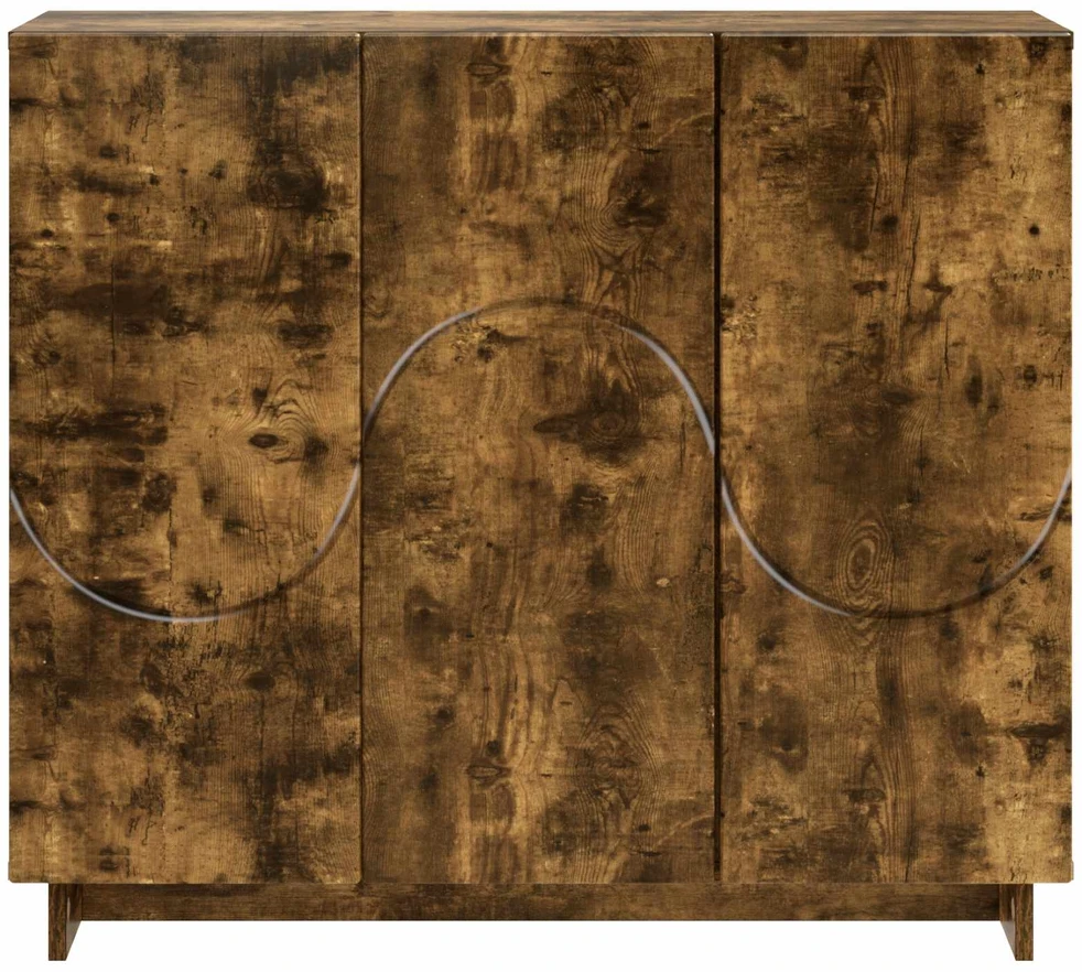 Komoda Dūminio ąžuolo 85,5 x 31 x 75 cm Apdirbta mediena