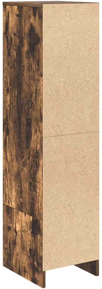Komoda, dūminio ąžuolo spalvos 29,5x34x119,5cm apdirbta mediena
