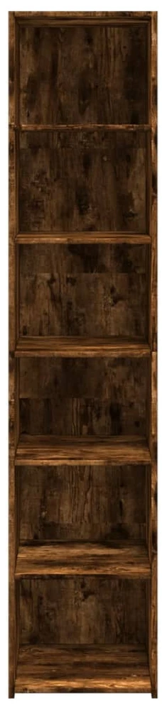 Komoda, dūminio ąžuolo spalvos, 40x41x185cm, apdirbta mediena