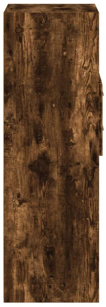 Komoda, dūminio ąžuolo spalvos, 45x42,5x124cm, apdirbta mediena