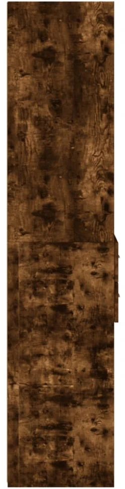Komoda, dūminio ąžuolo spalvos, 45x42,5x185cm, apdirbta mediena