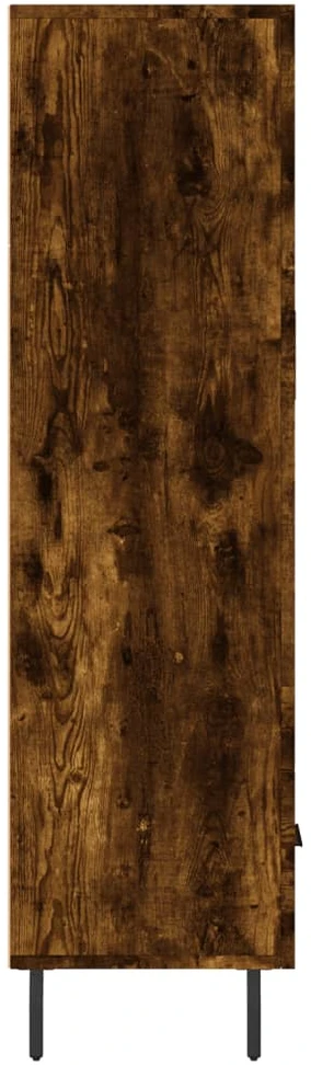 Komoda, dūminio ąžuolo spalvos, 69,5x31x115cm, apdirbta mediena