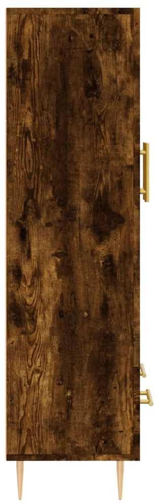 Komoda, dūminio ąžuolo spalvos, 69,5x31x115cm, apdirbta mediena