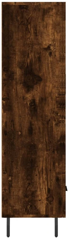 Komoda, dūminio ąžuolo spalvos, 69,5x31x115cm, apdirbta mediena