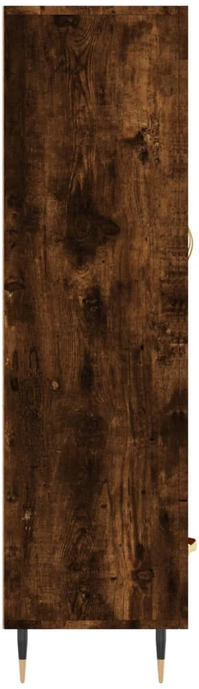 Komoda, dūminio ąžuolo spalvos, 69,5x31x115cm, apdirbta mediena