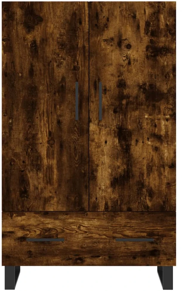 Komoda, dūminio ąžuolo spalvos, 69,5x31x115cm, apdirbta mediena