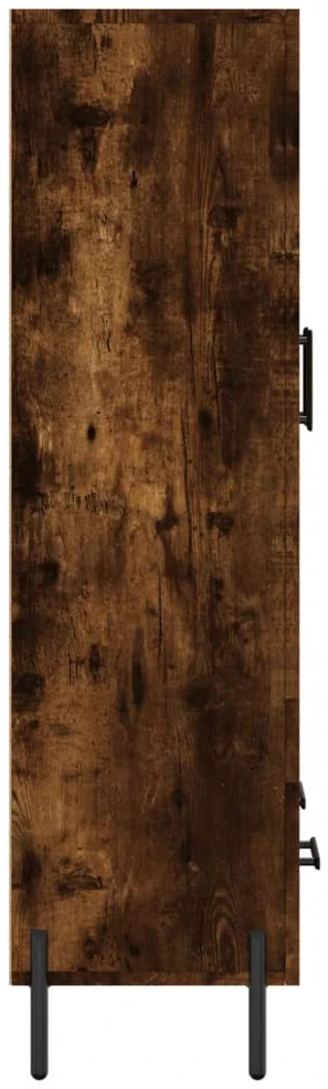 Komoda, dūminio ąžuolo spalvos, 69,5x31x115cm, apdirbta mediena