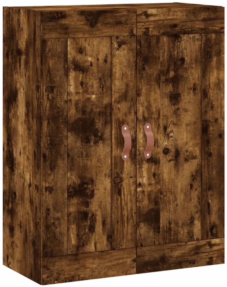 Komoda, dūminio ąžuolo spalvos, 69,5x34x180cm, apdirbta mediena
