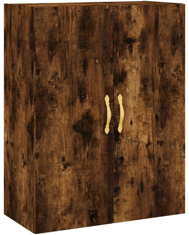 Komoda, dūminio ąžuolo spalvos, 69,5x34x180cm, apdirbta mediena