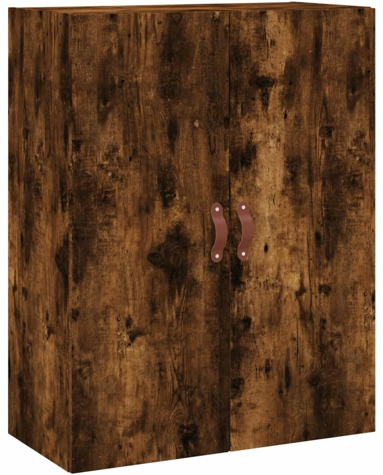 Komoda, dūminio ąžuolo spalvos, 69,5x34x180cm, apdirbta mediena
