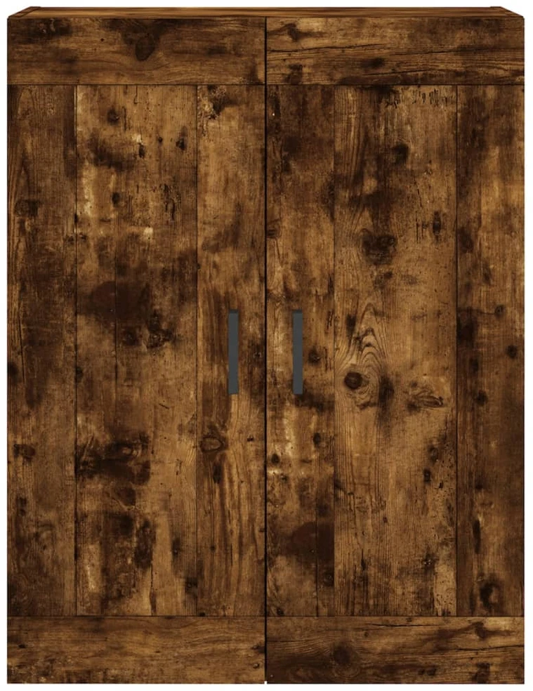 Komoda, dūminio ąžuolo spalvos, 69,5x34x180cm, apdirbta mediena