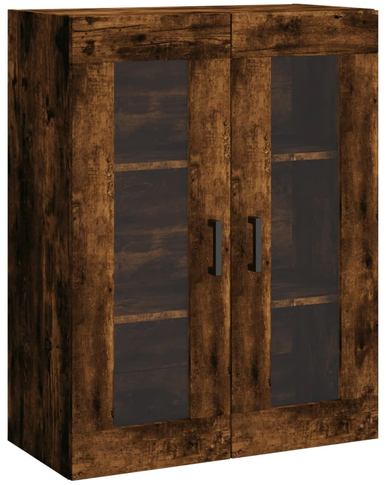 Komoda, dūminio ąžuolo spalvos, 69,5x34x180cm, apdirbta mediena