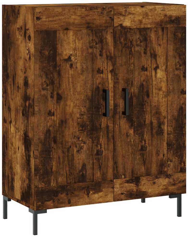 Komoda, dūminio ąžuolo spalvos, 69,5x34x180cm, apdirbta mediena