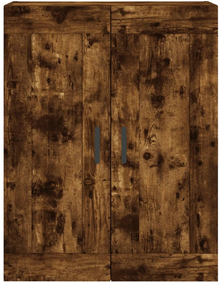 Komoda, dūminio ąžuolo spalvos, 69,5x34x180cm, apdirbta mediena