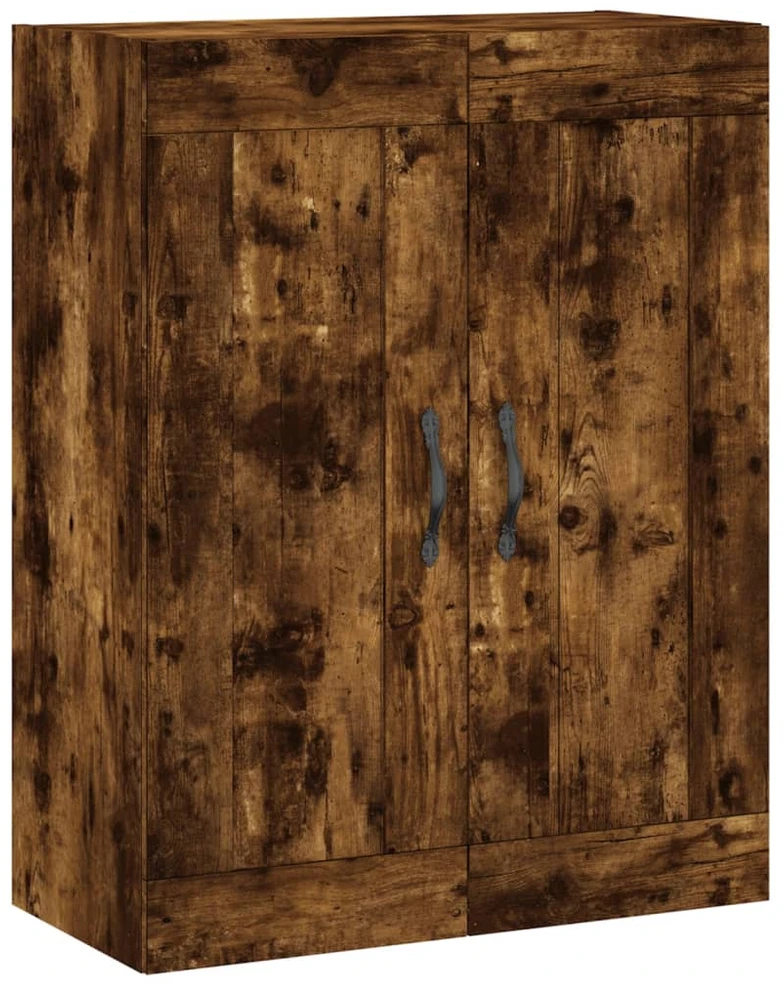 Komoda, dūminio ąžuolo spalvos, 69,5x34x180cm, apdirbta mediena