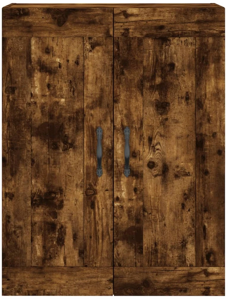 Komoda, dūminio ąžuolo spalvos, 69,5x34x180cm, apdirbta mediena