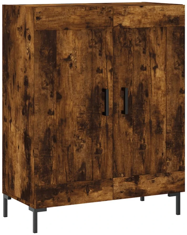 Komoda, dūminio ąžuolo spalvos, 69,5x34x180cm, apdirbta mediena