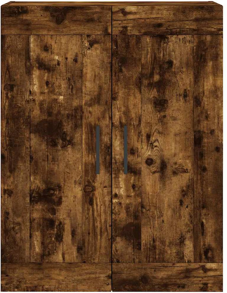 Komoda, dūminio ąžuolo spalvos, 69,5x34x180cm, apdirbta mediena