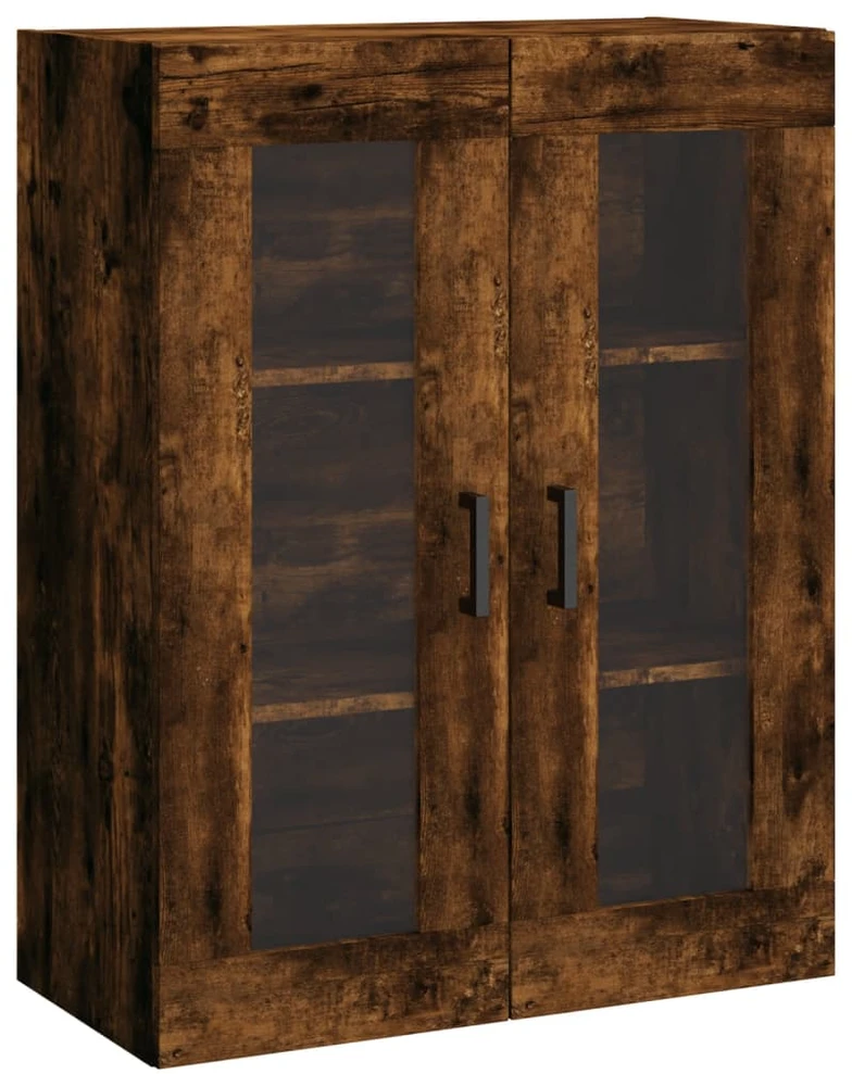 Komoda, dūminio ąžuolo spalvos, 69,5x34x180cm, apdirbta mediena