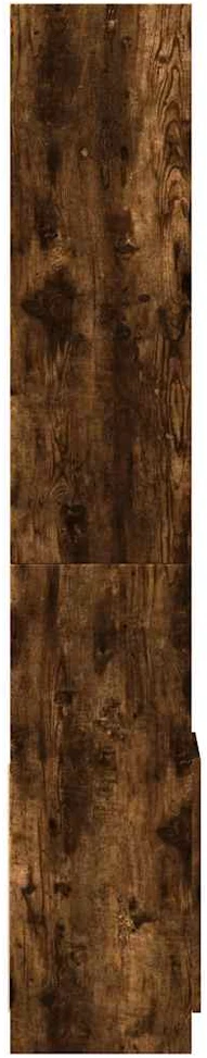 Komoda, dūminio ąžuolo spalvos, 92x33x180cm, apdirbta mediena