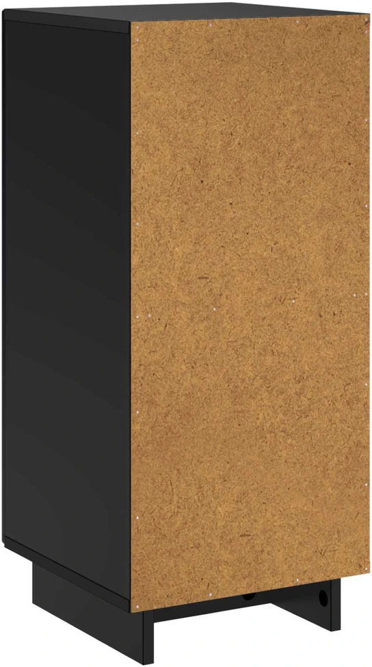 Komoda Juoda 33,5 x 34,5 x 75 cm Apdirbta mediena