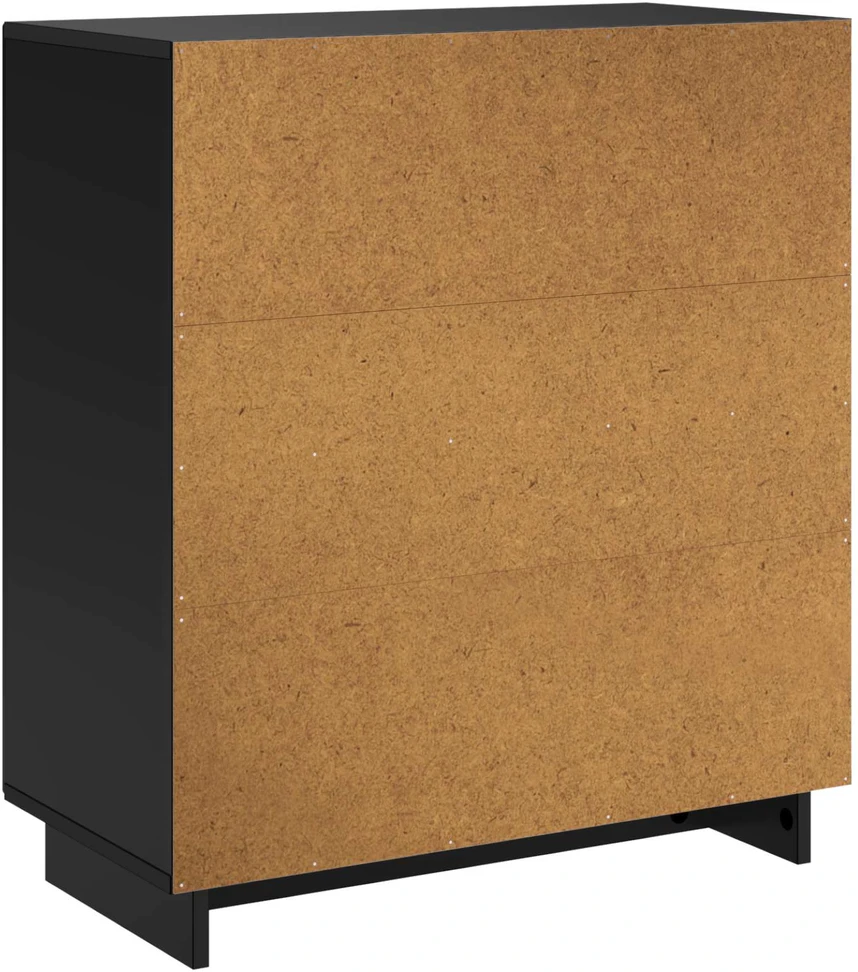 Komoda Juoda 67 x 34.5 x 75 cm Apdorota mediena